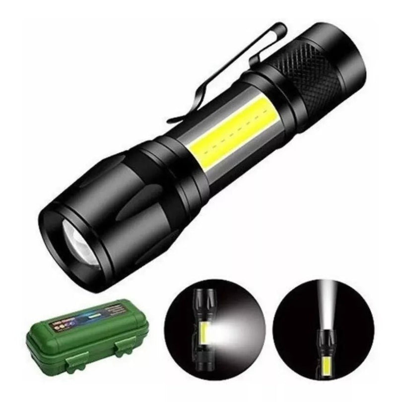 Linterna Táctica X - Pro 4 🔦🔥 - ¡Más protección para tus noches! - Bora De Compras