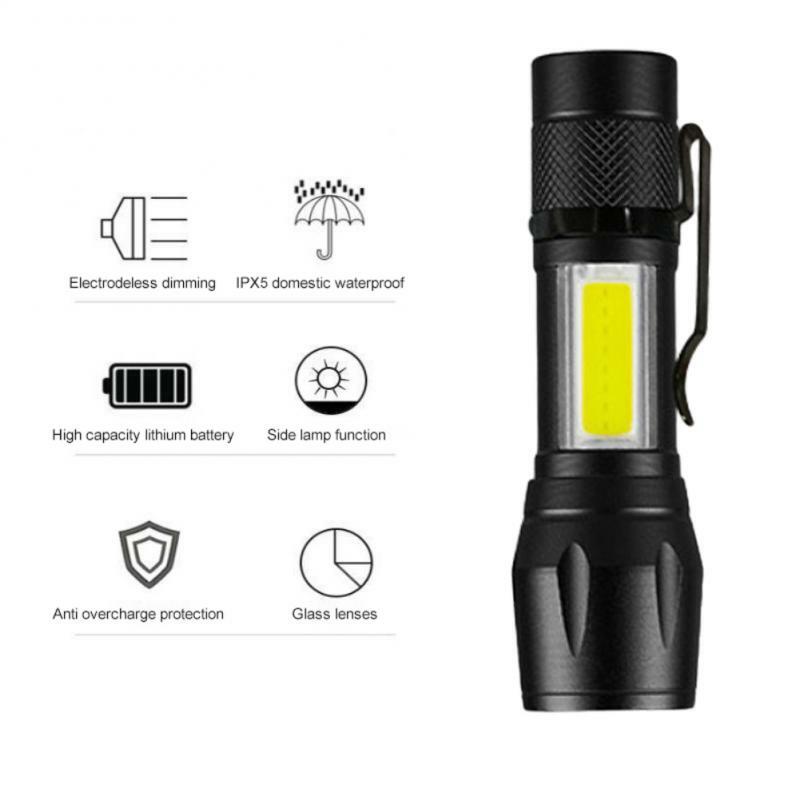 Linterna Táctica X - Pro 4 🔦🔥 - ¡Más protección para tus noches! - Bora De Compras